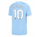 Manchester City Jack Grealish #10 Kopio Koti Pelipaita 2023-24 Lyhyet Hihat